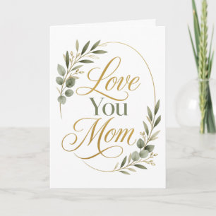 Liebe Mama Botanisch zum Muttertag Karte