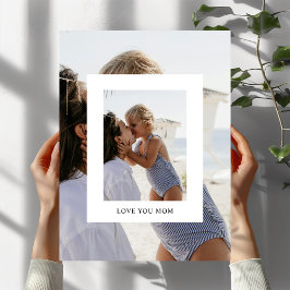 Liebe Mama Foto Poster