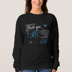 Liebe Mama für Liebe, die mir das Schwimmen des Mu Sweatshirt