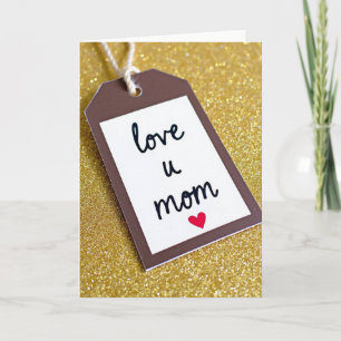 Liebe Mama Grußkarte Karte