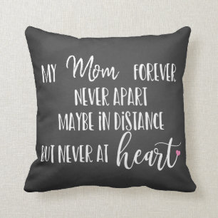 Liebe Mama hat nie ein Ferngeschenk auseinandergen Kissen