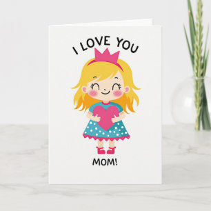 Liebe Mama Herz Karte