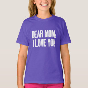 Liebe Mama I Liebe Sie T-Shirt
