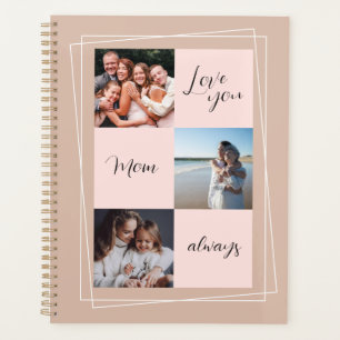 Liebe, Mama immer, Foto halten Planer