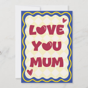 Liebe Mama Karte