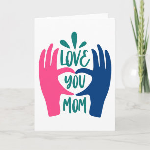 Liebe, Mama Karte