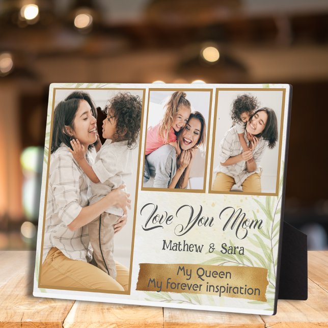 Liebe, Mama: Meine Königin, meine Inspiration Fotoplatte (Von Creator hochgeladen)