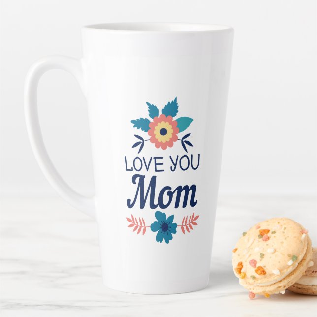 Liebe Mama | Muttertag Milchtasse (Beispiel)