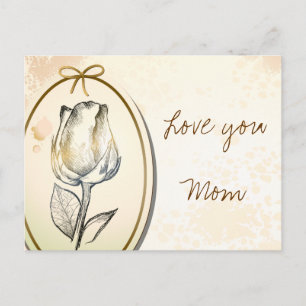 Liebe Mama, Postkarte