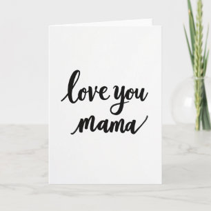 Liebe Mama Script Karte