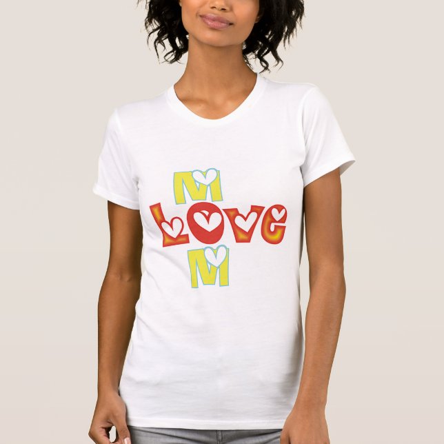 Liebe Mama T - Shirt (Vorderseite)