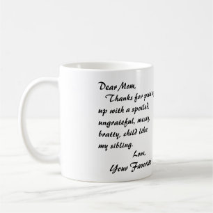 Liebe Mama-Tasse!! Kaffeetasse