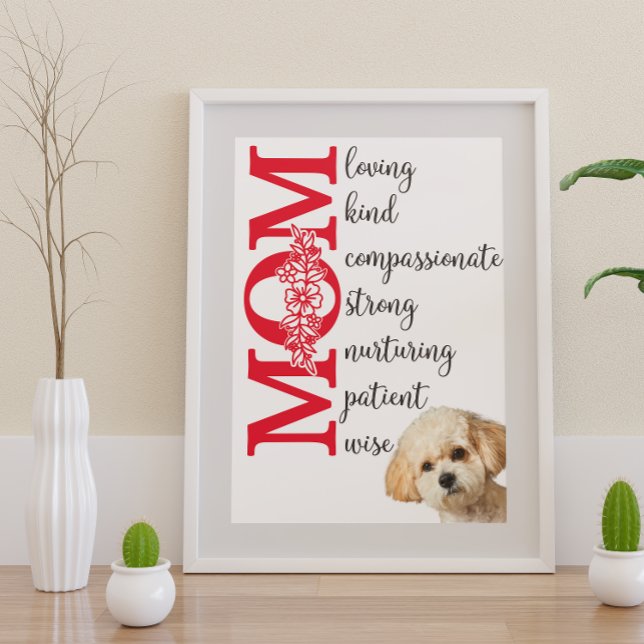 Liebe, Mama...von Ihrem Maltipoo Poster (Von Creator hochgeladen)