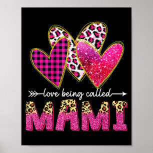 Liebe, Mami Oma Valentinstag Muttertag genannt zu Poster