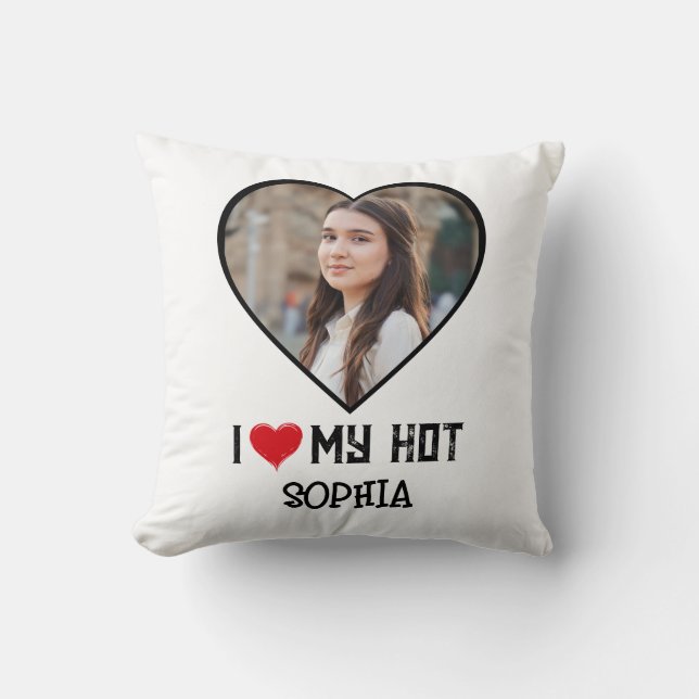 Liebe Männer Pillow I Liebe Meine Freundin Kissen (Vorderseite)