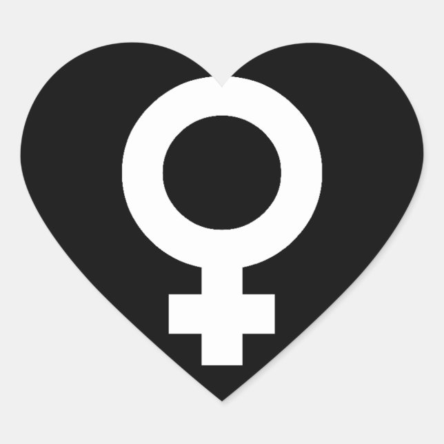 Liebe männliche Aufkleber (Vorderseite)
