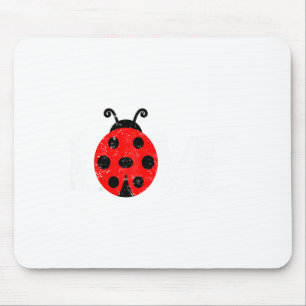 Liebe Marienkäfer Süßes Insekt Herzallerliebste Fr Mousepad