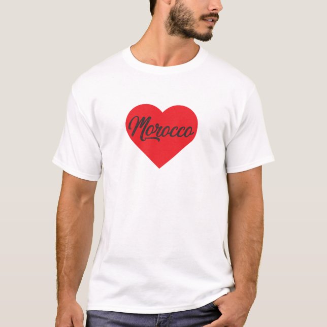 Liebe Marokko T-Shirt (Vorderseite)