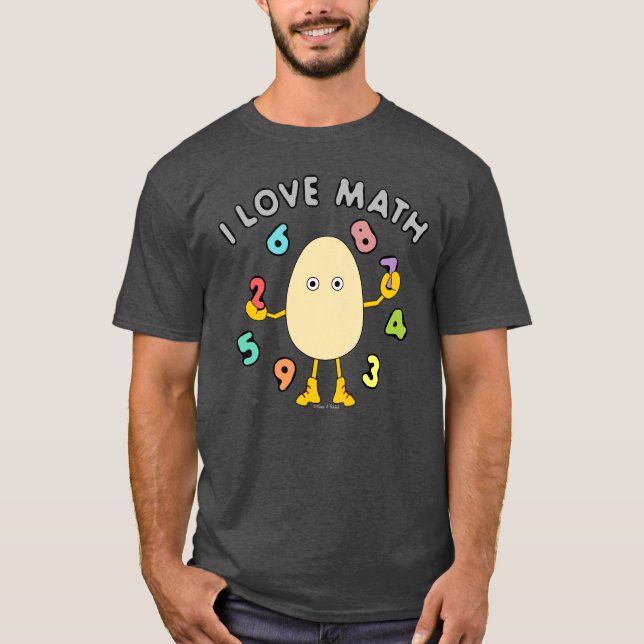 Liebe Math T - Shirt (Vorderseite)