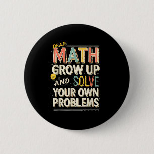 Liebe Mathe aufwachsen lösen Ihre eigenen Probleme Button
