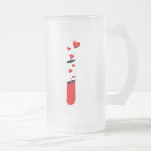 Liebe Mattglas Bierglas