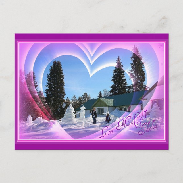 Liebe McCall Postkarte (Vorderseite)