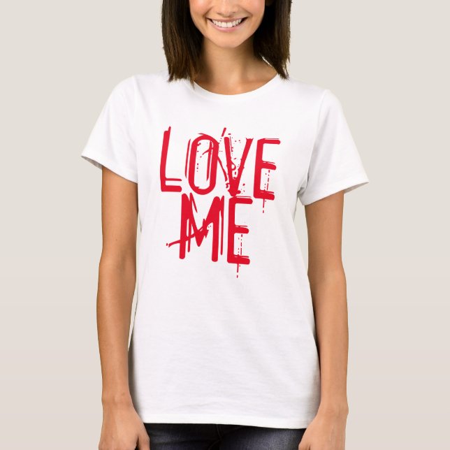 LIEBE ME FUNNY SPASS TEE SHIRT (Vorderseite)