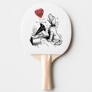 Liebe Me Heart (Hund)      Tischtennis Schläger
