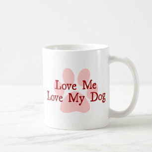 Liebe Me Liebe mein Hund Kaffeetasse