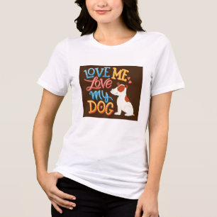 Liebe Me Liebe Mein Hund T - Shirt