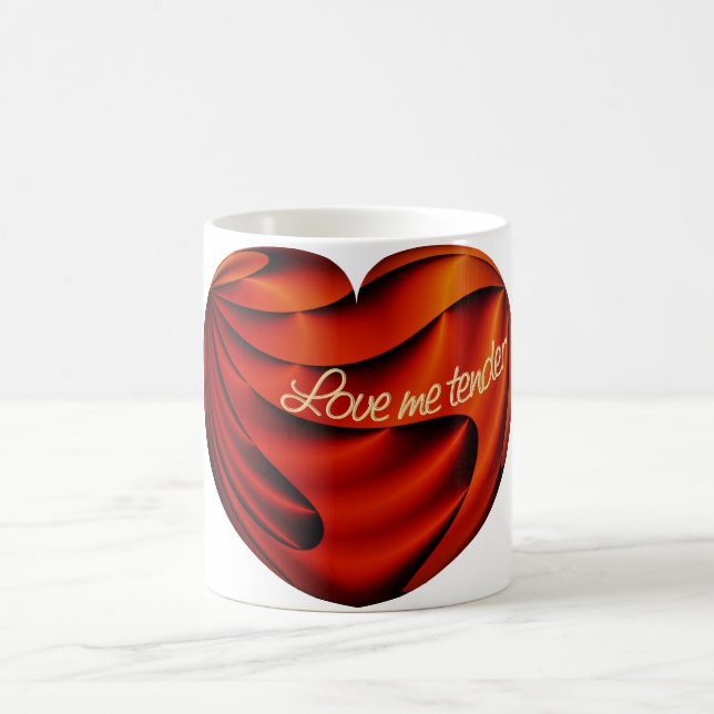 Liebe Me Tender Kaffeetasse (Mittel)