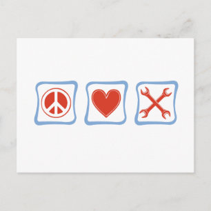 Liebe Mechanikplätze Postkarte