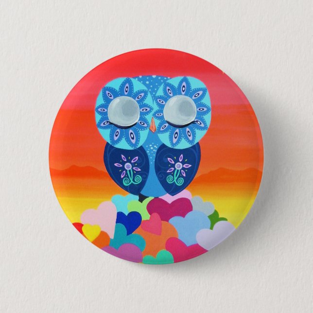 Liebe-Meditationen Button (Vorderseite)