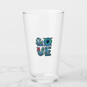 Liebe Meeresschildkröte Erde Tropisch Glas