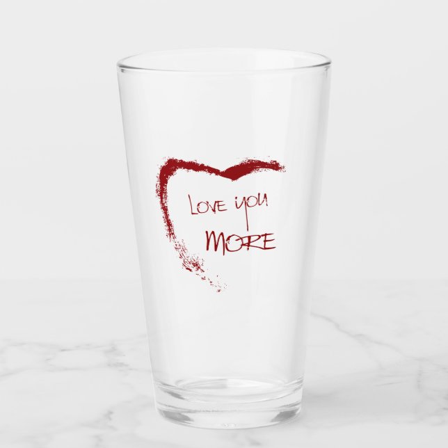 Liebe mehr glas (Vorderseite)