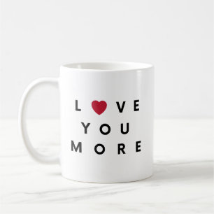 Liebe Mehr Kaffeetasse
