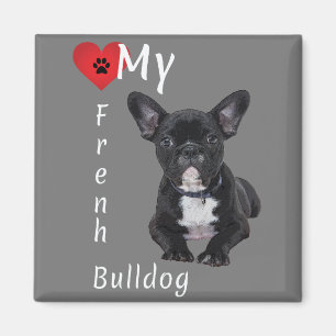 Liebe Mein Bulldog Magnet