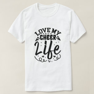 Liebe mein Cheer-Leben T-Shirt