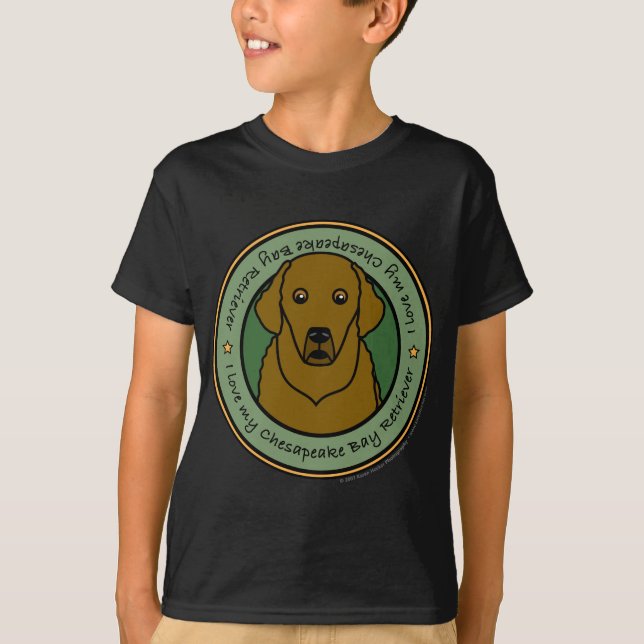 Liebe mein Chesapeake T-Shirt (Vorderseite)