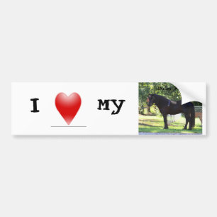 Liebe mein Dales-Pony-Autoaufkleber Autoaufkleber