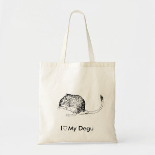 Liebe mein Degu - Tasche