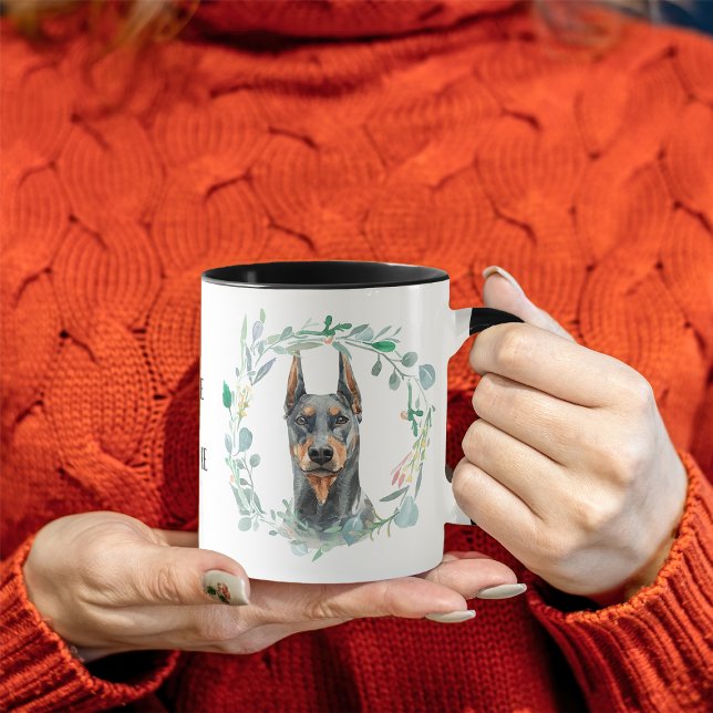 Liebe Mein Dobermann Kaffee Tasse (Von Creator hochgeladen)