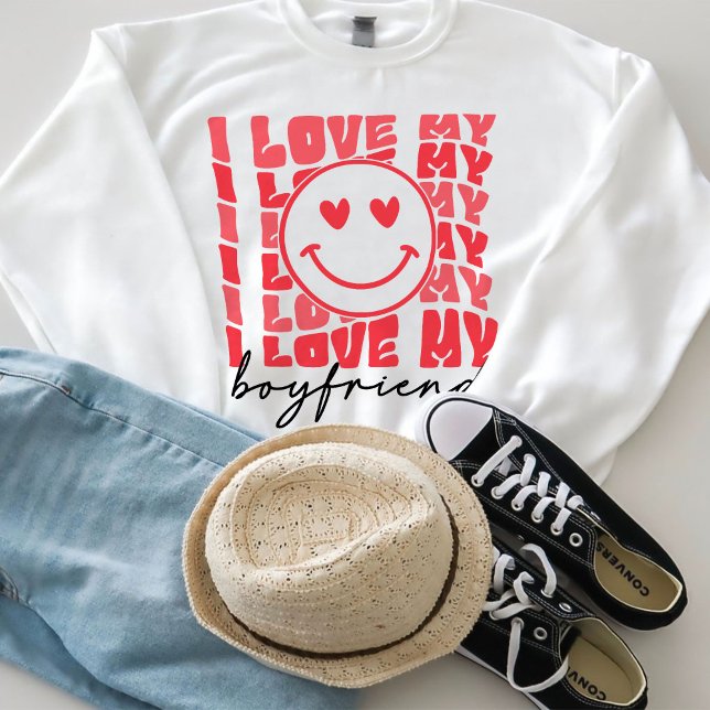 Liebe Mein Freund Sweatshirt, Positives Sweatshirt (Von Creator hochgeladen)