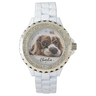 Liebe Mein Haustier Dog Fotovorlage Armbanduhr