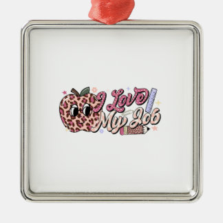 Liebe Mein Job Lehrer Ornament Aus Metall