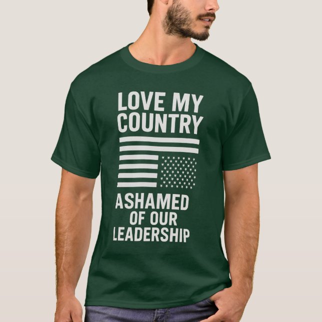 LIEBE MEIN LAND. UNSERE FÜHRUNGSKRÄFTE. T-Shirt (Vorderseite)