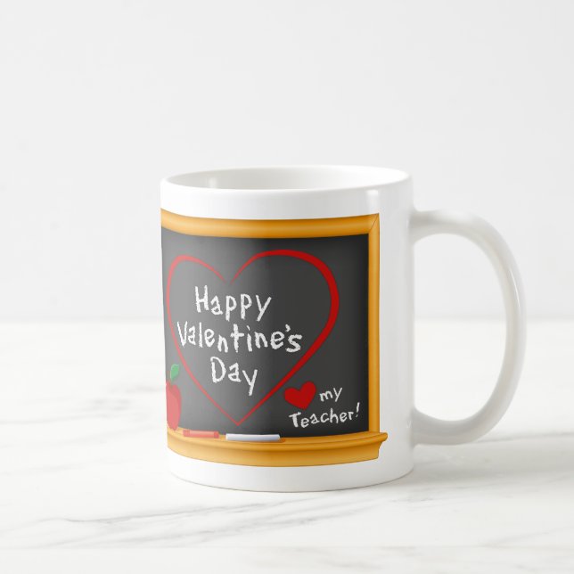Liebe mein Lehrer! Herzlichen Glückwunsch zum Vale Kaffeetasse (Rechts)
