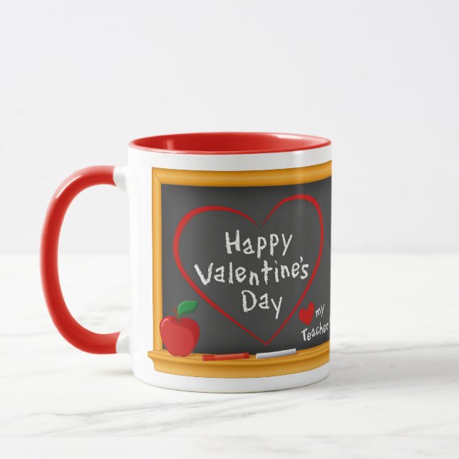 Liebe mein Lehrer! Herzlichen Glückwunsch zum Vale Tasse (Links)