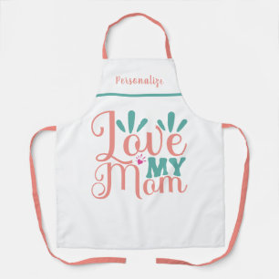 Liebe Mein Mama Zitat Geschenk für Mama Küche Schürze