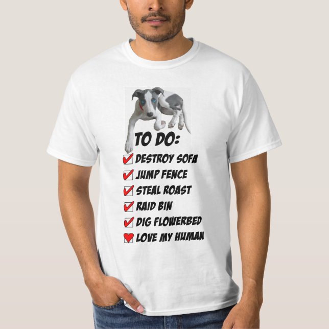 Liebe mein Mensch T-Shirt (Vorderseite)
